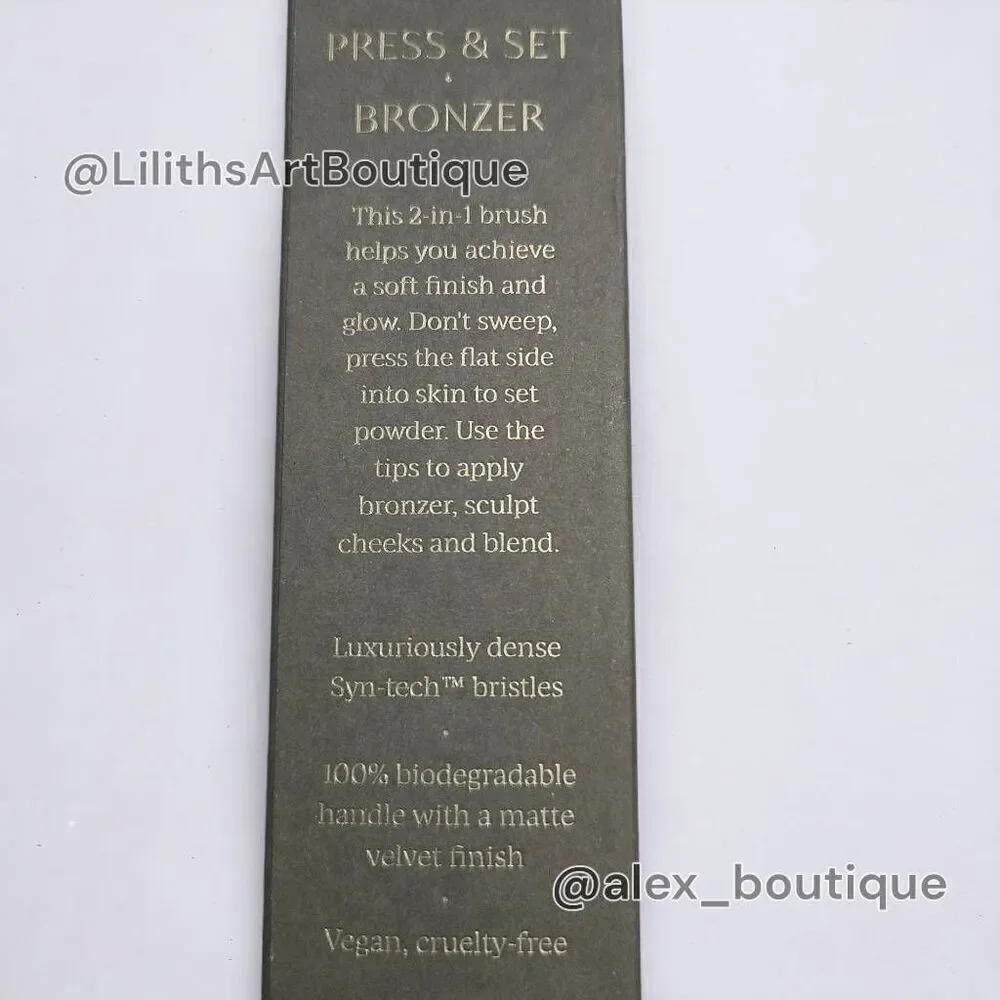 Complex Culture Press & Set Bronzer Brush (X001)